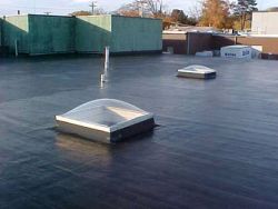 Rubber Roofing Installation